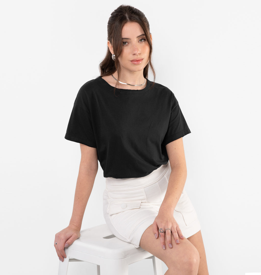 Camiseta A Fio Malha Lisa
