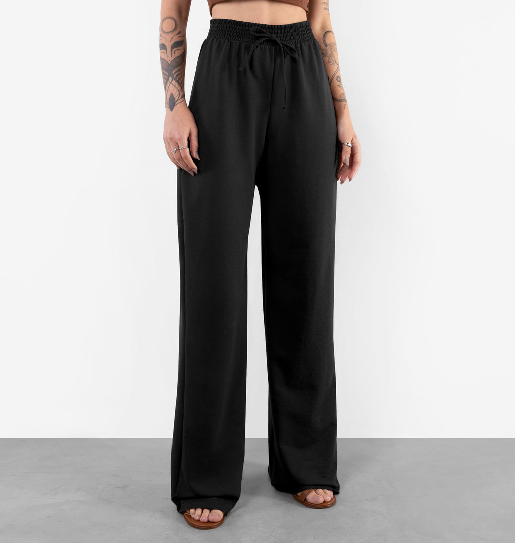 Calça Pantalona Barra A Fio