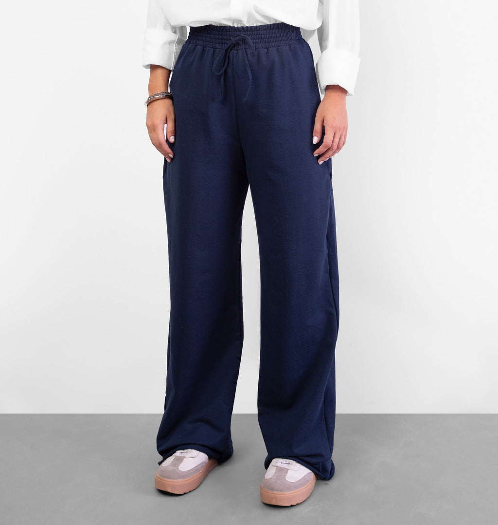 Calça Pantalona Barra A Fio