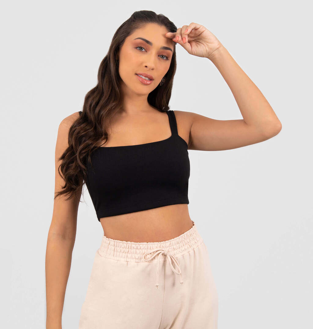 Top Reto Tricot Leve