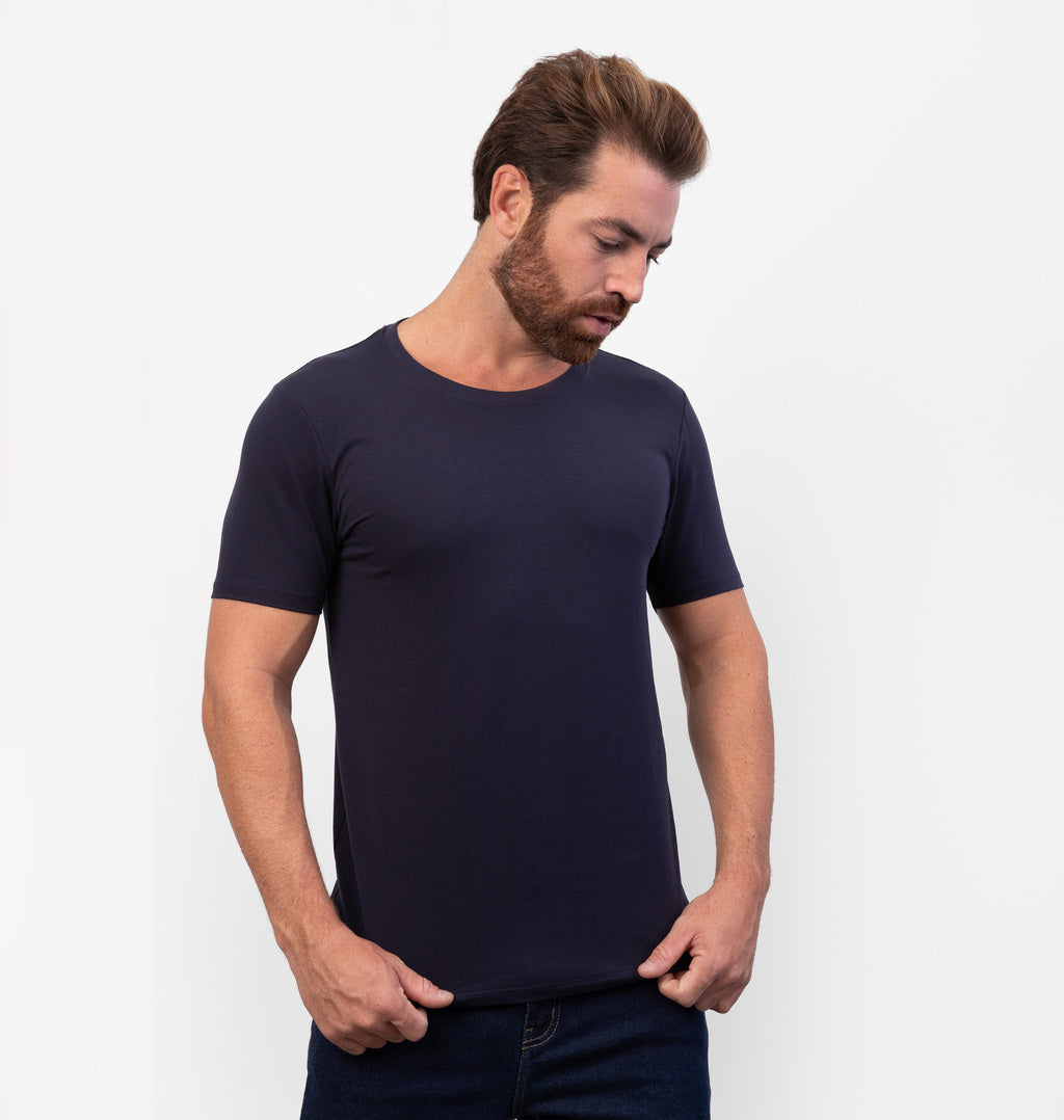 Camiseta Básica em Cotton