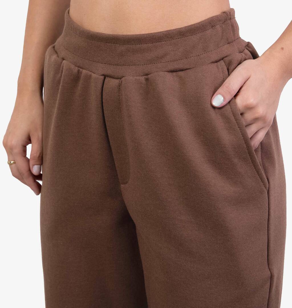 Calça Básica Moletom Peluciado