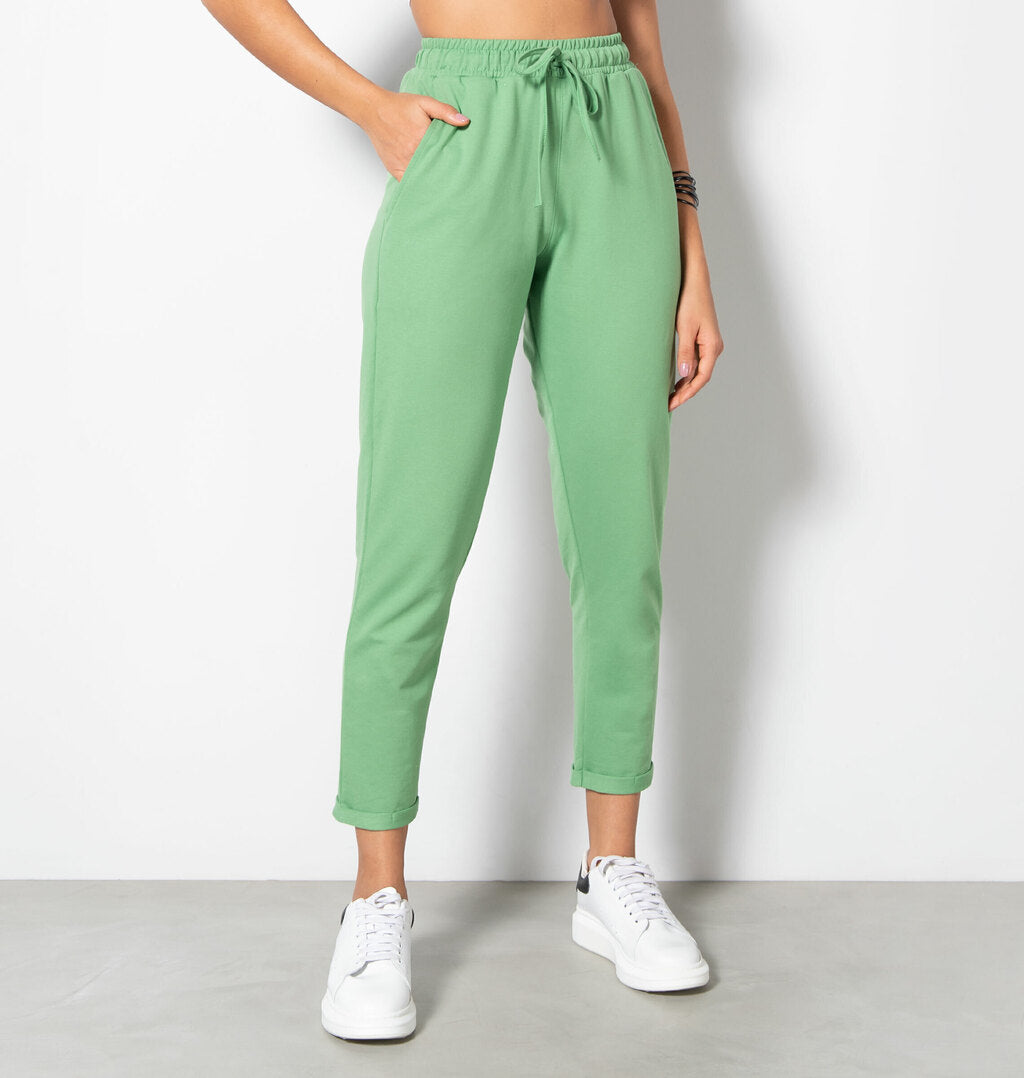 Calça Moletinho Barra Virada