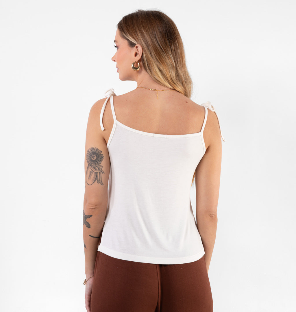 Blusa Com Fenda Lateral