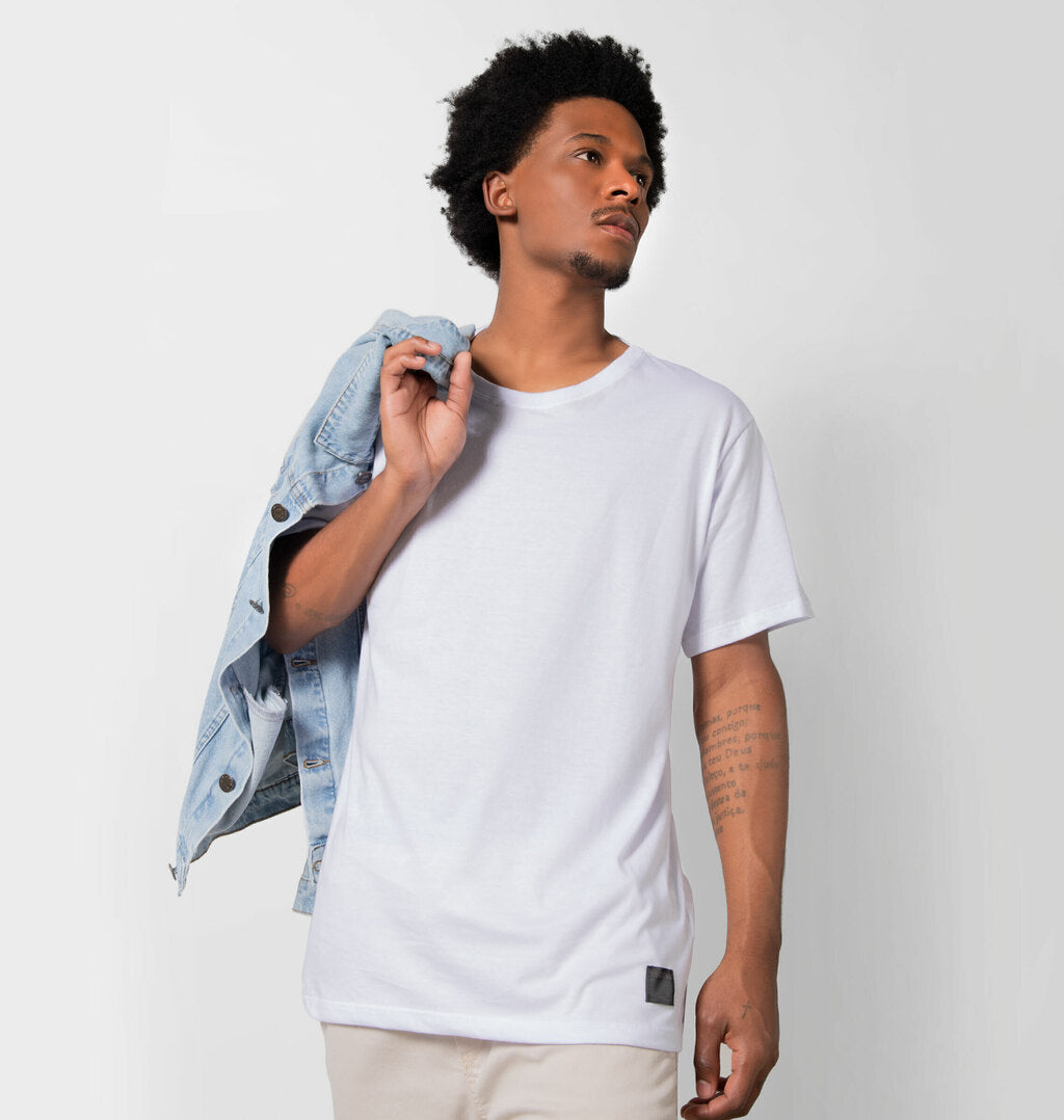 Camiseta Básica Gola Redonda