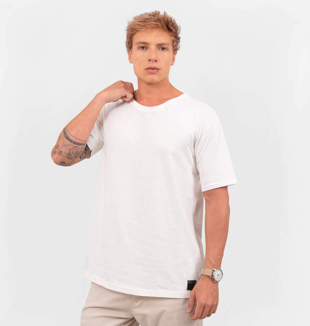 Camiseta Básica Gola Redonda