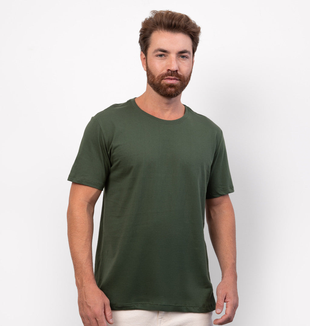 Camiseta Básica Gola Redonda