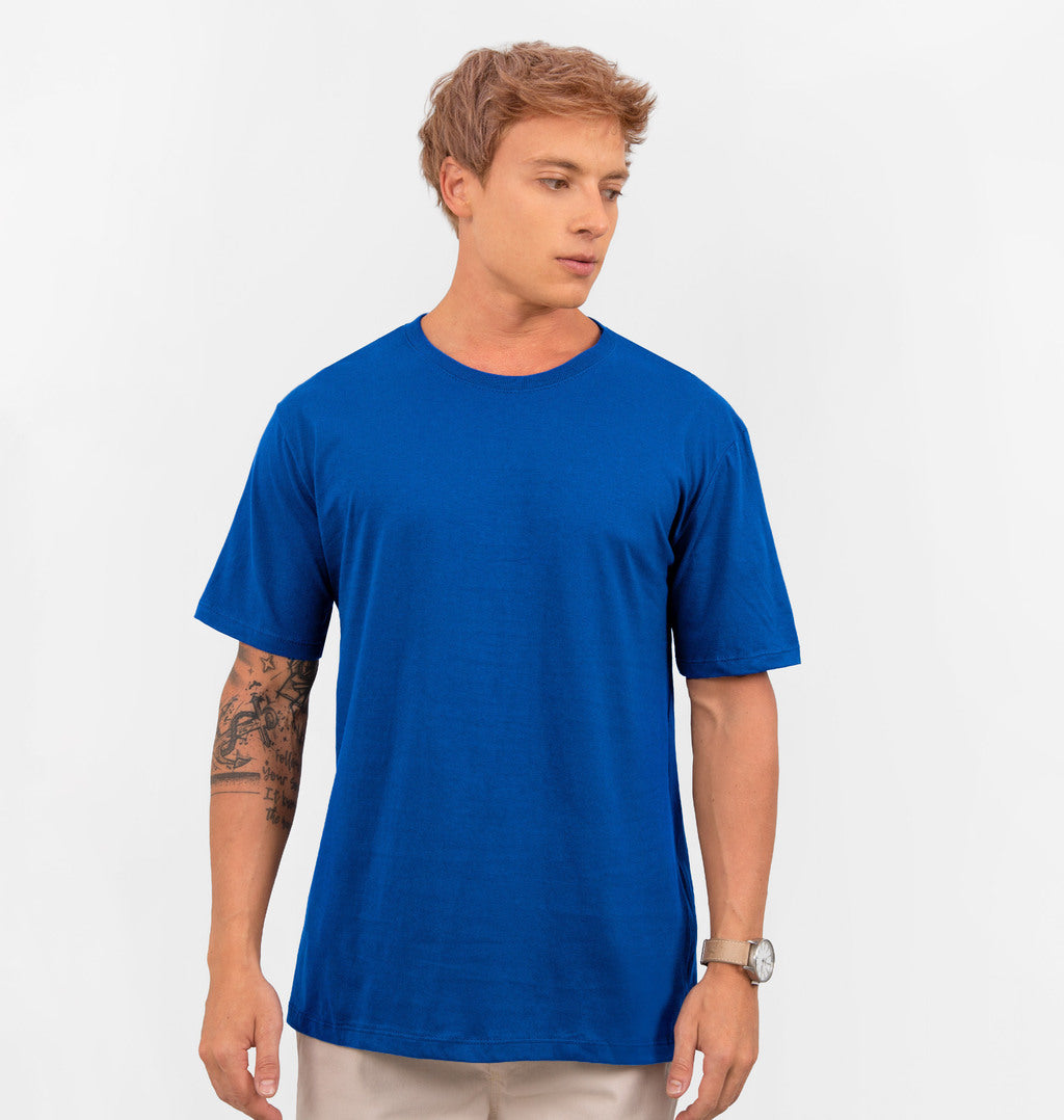 Camiseta Básica Gola Redonda