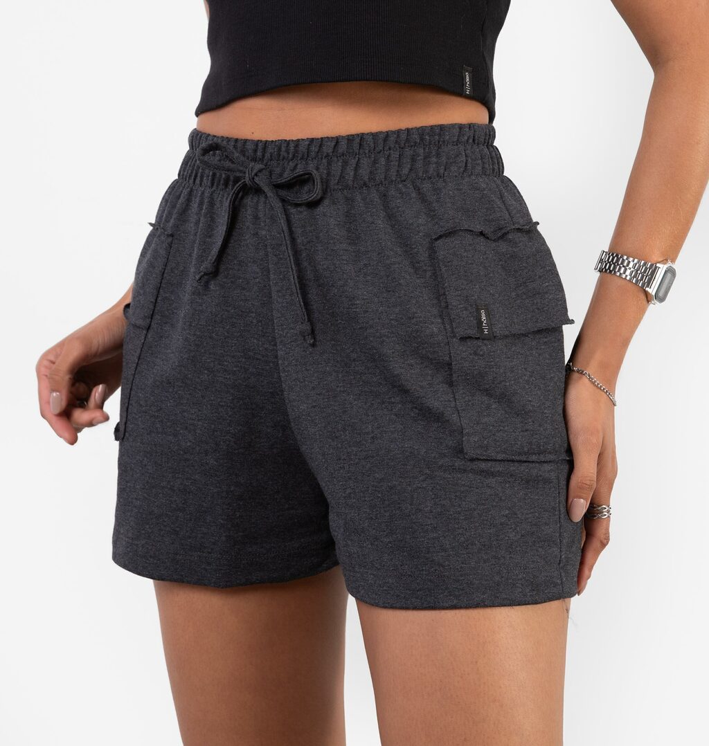 Short Moletinho Cargo