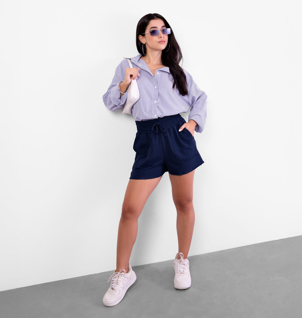 Short Moletinho A Fio
