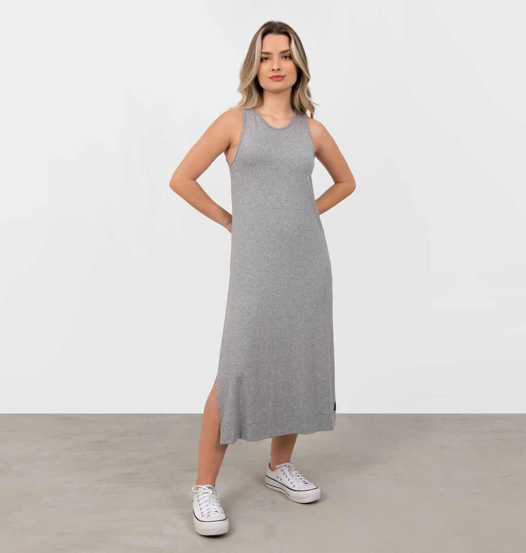Vestido Midi Cavado