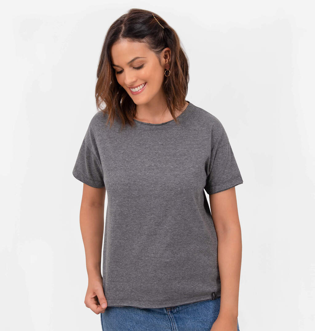 Camiseta A Fio Malha Lisa