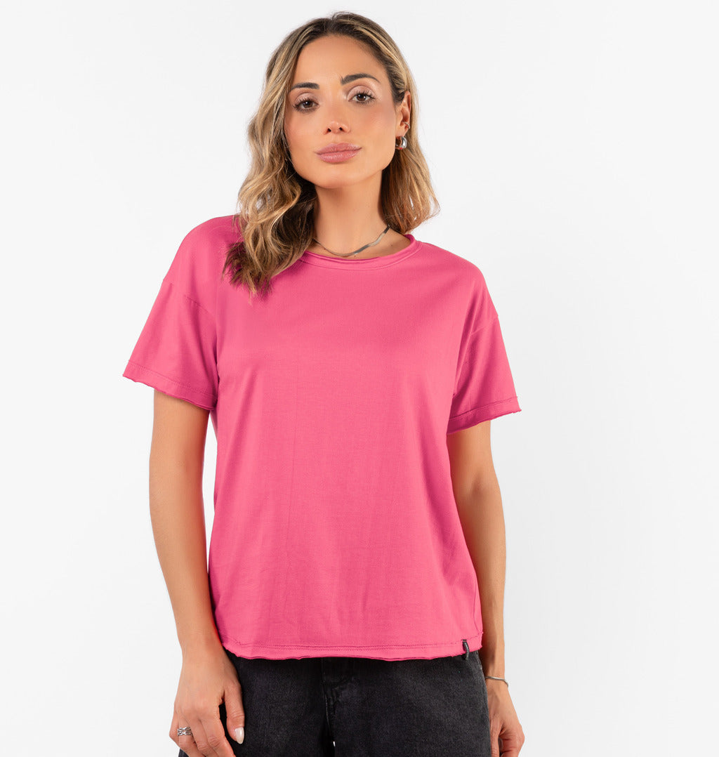 Camiseta A Fio Malha Lisa