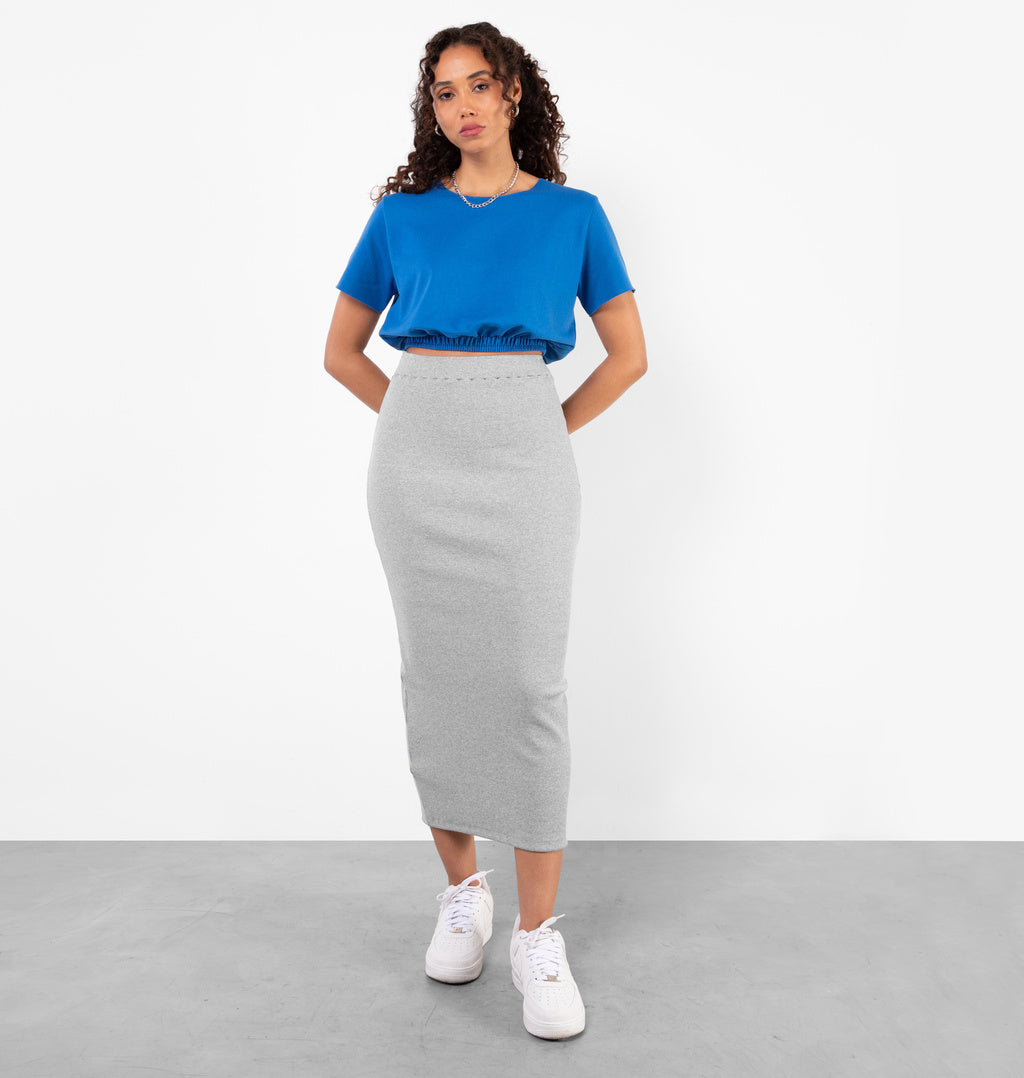Blusa Cropped Com Elástico