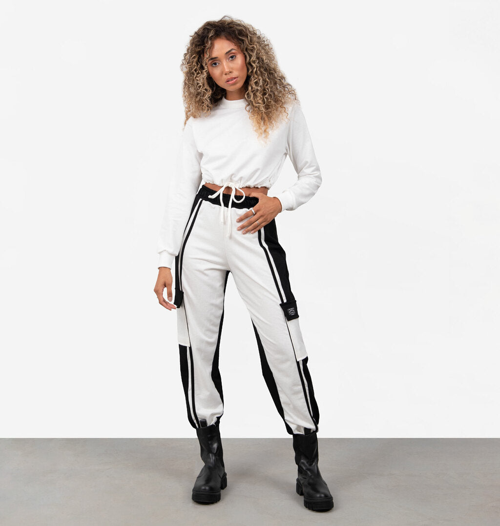 Blusão Cropped Com Amarração