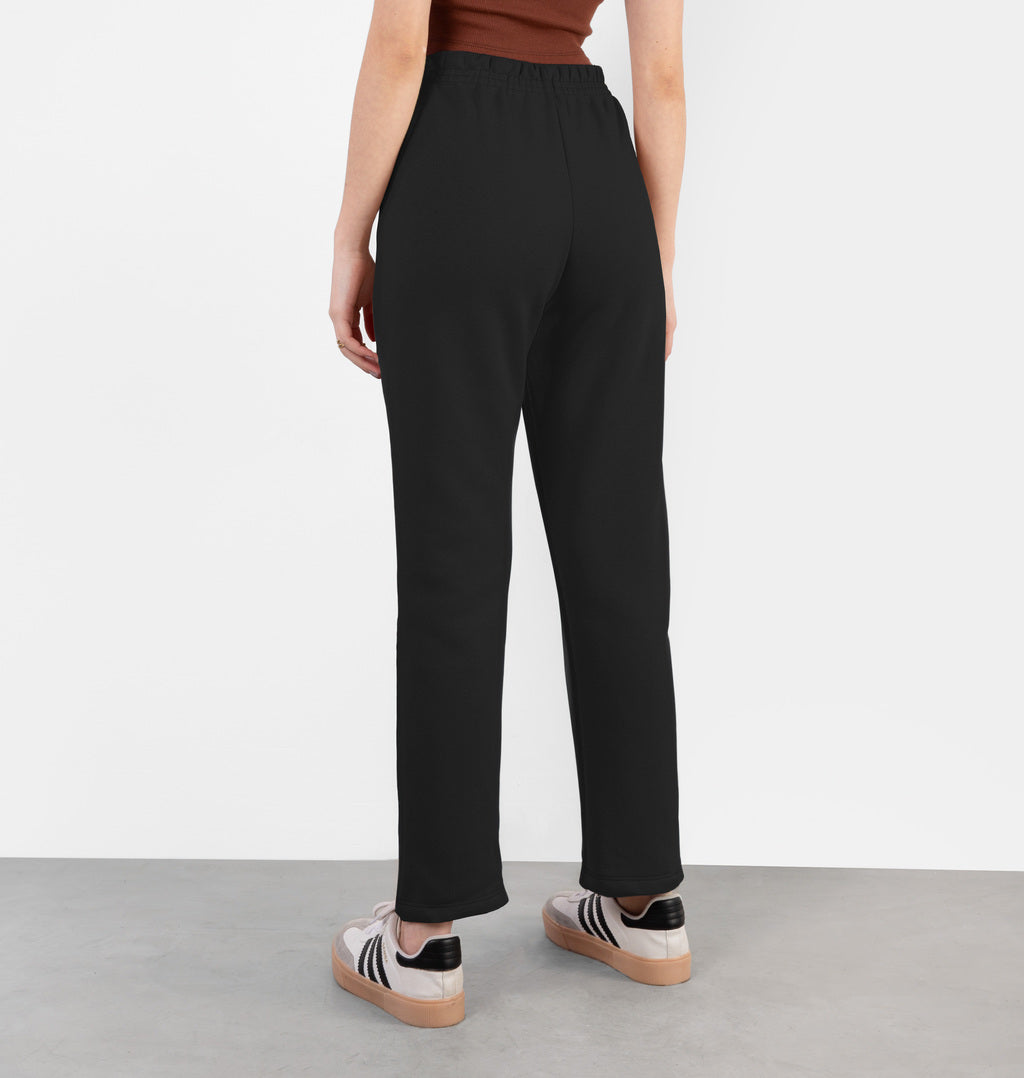 Calça Básica Reta Peluciada