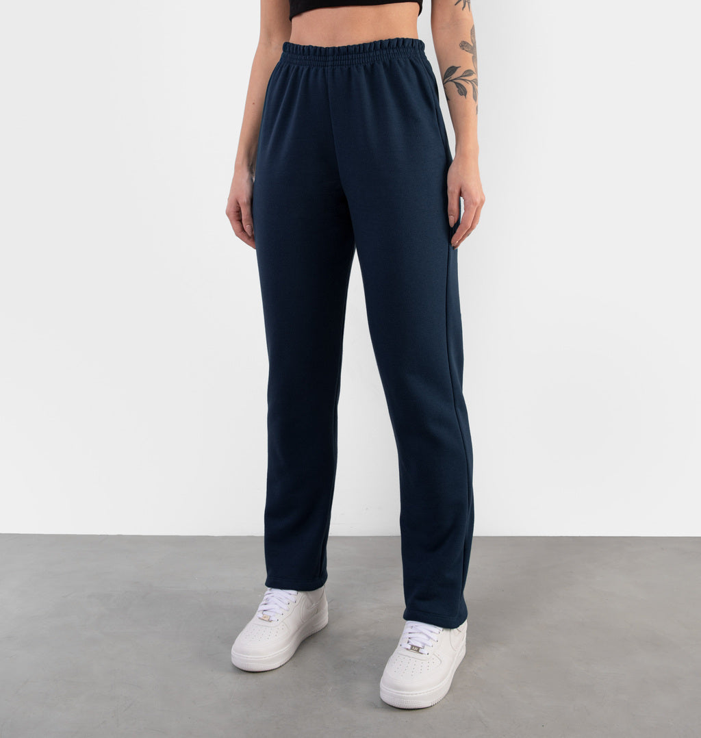 Calça Básica Reta Peluciada