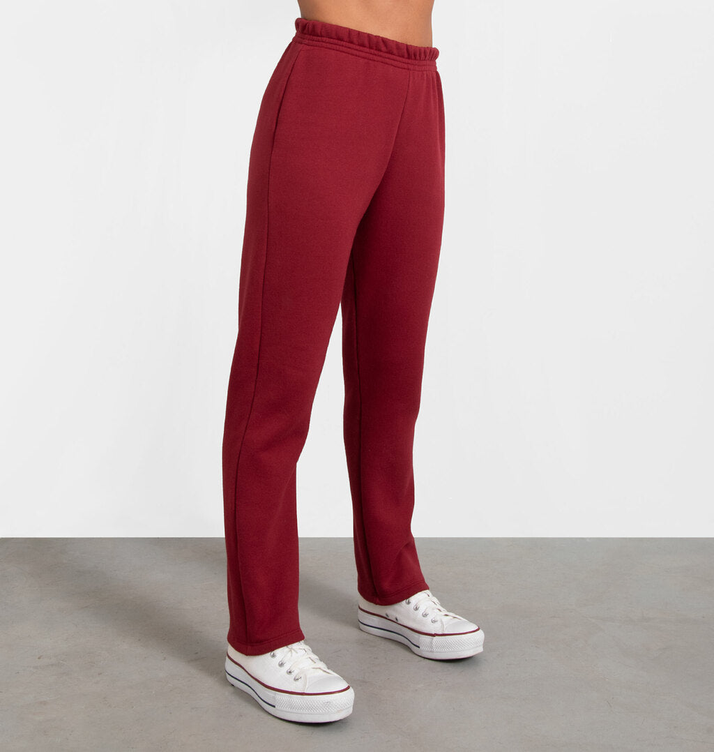 Calça Básica Reta Peluciada
