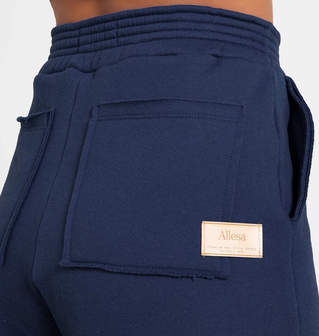 Calça Wide Leg Peluciada