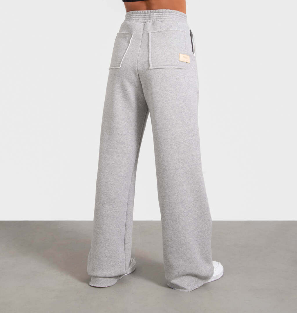 Calça Wide Leg Peluciada