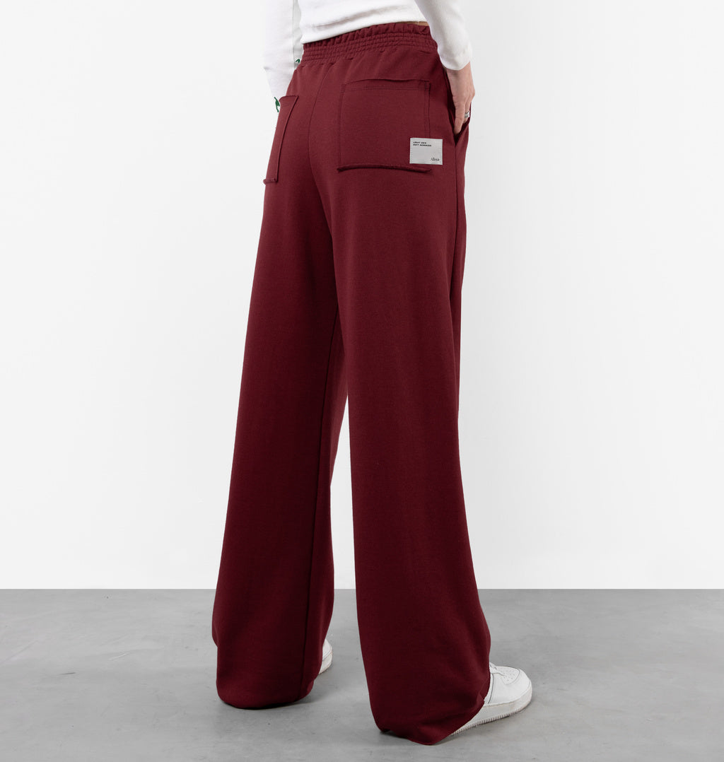 Calça Wide Leg Peluciada