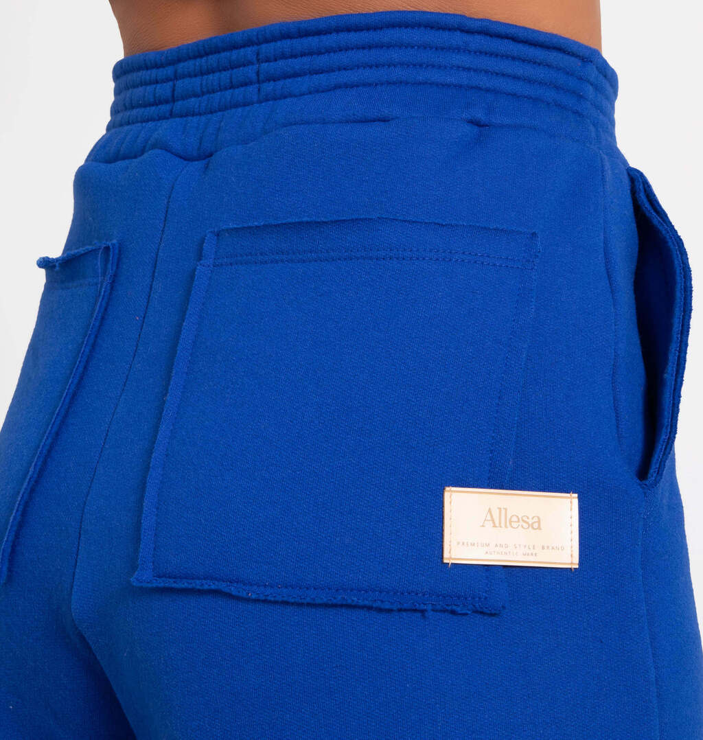Calça Wide Leg Peluciada