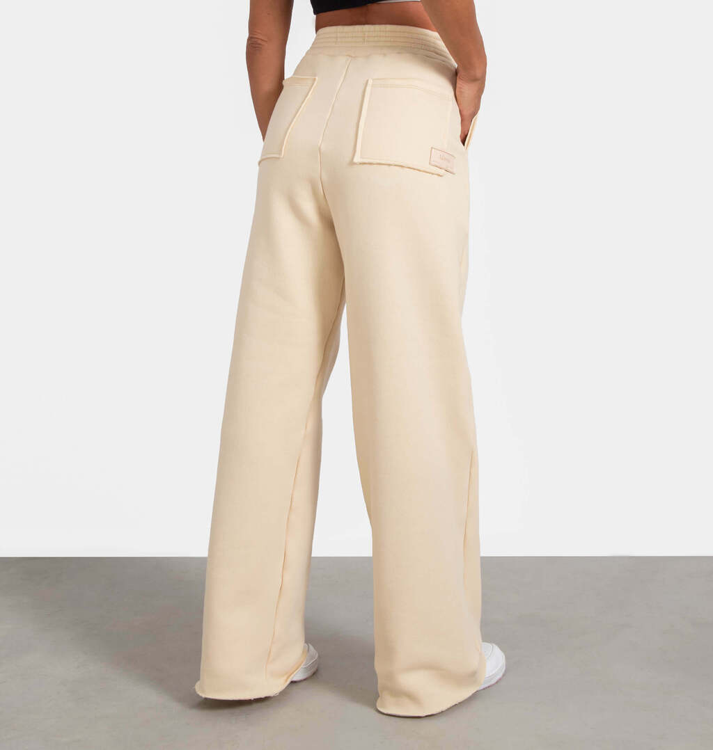 Calça Wide Leg Peluciada