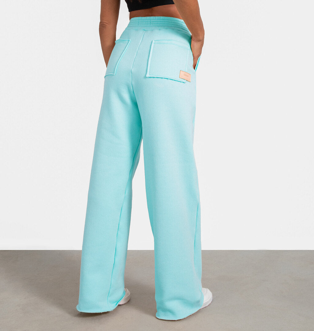 Calça Wide Leg Peluciada