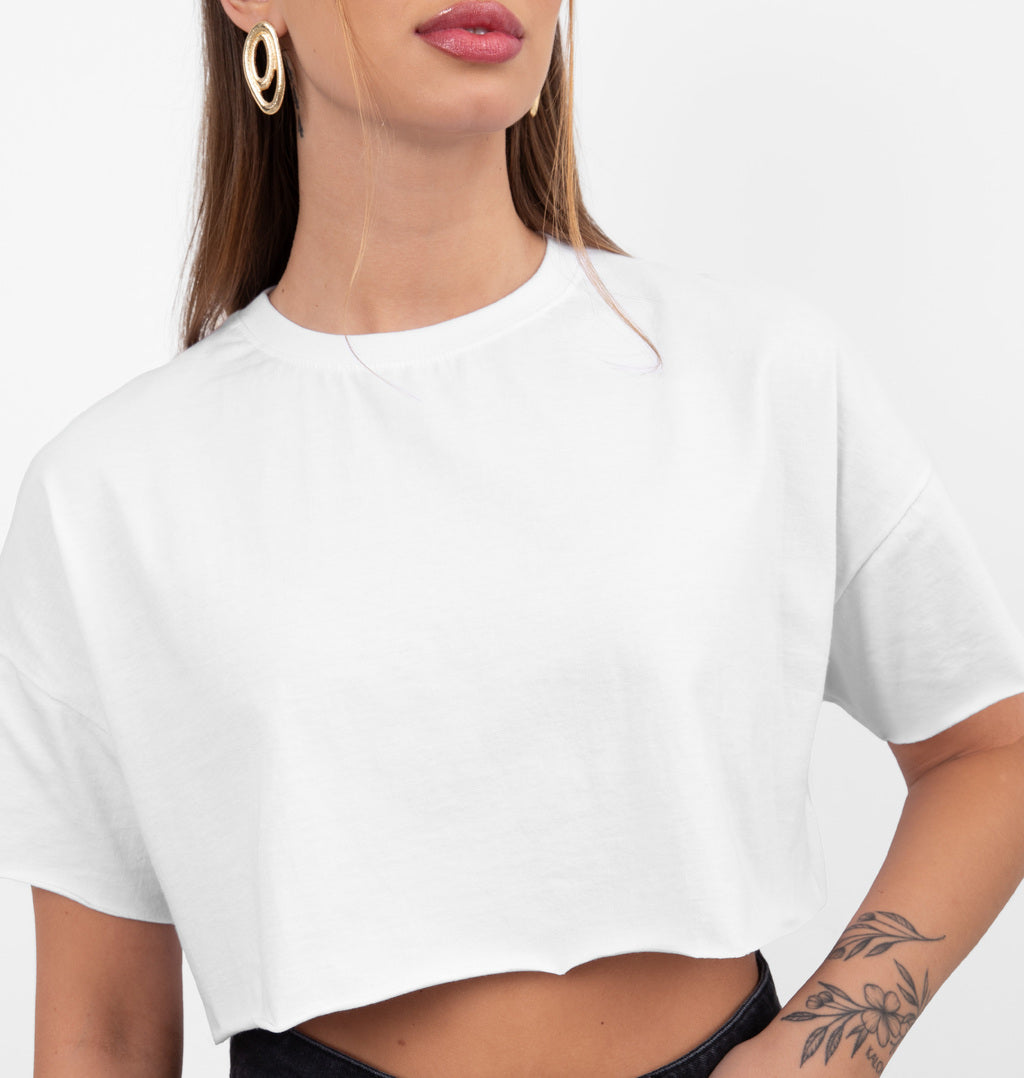 Blusa Cropped Over