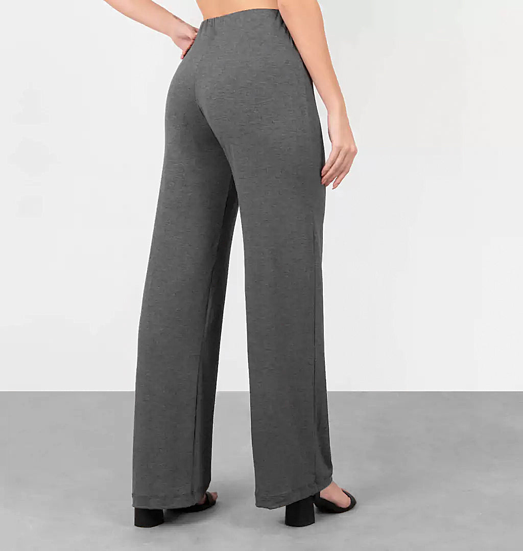 Calça Wide Leg Básica Viscolycra