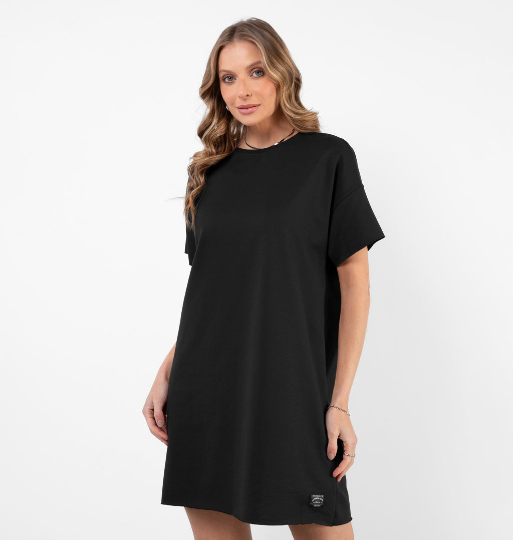 Vestido Curto Over De Moletinho