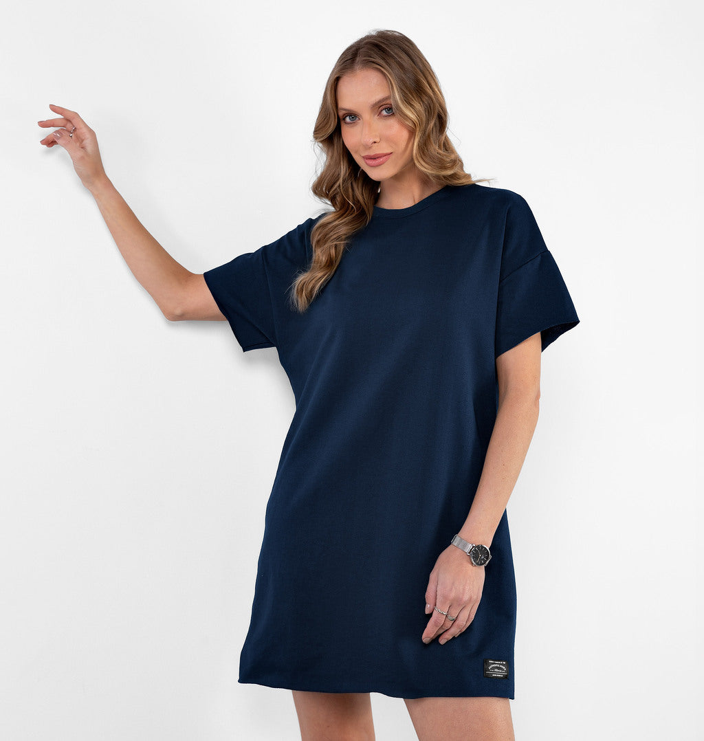 Vestido Curto Over De Moletinho