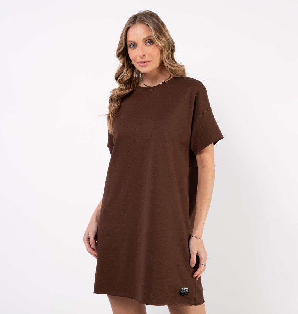 Vestido Curto Over De Moletinho