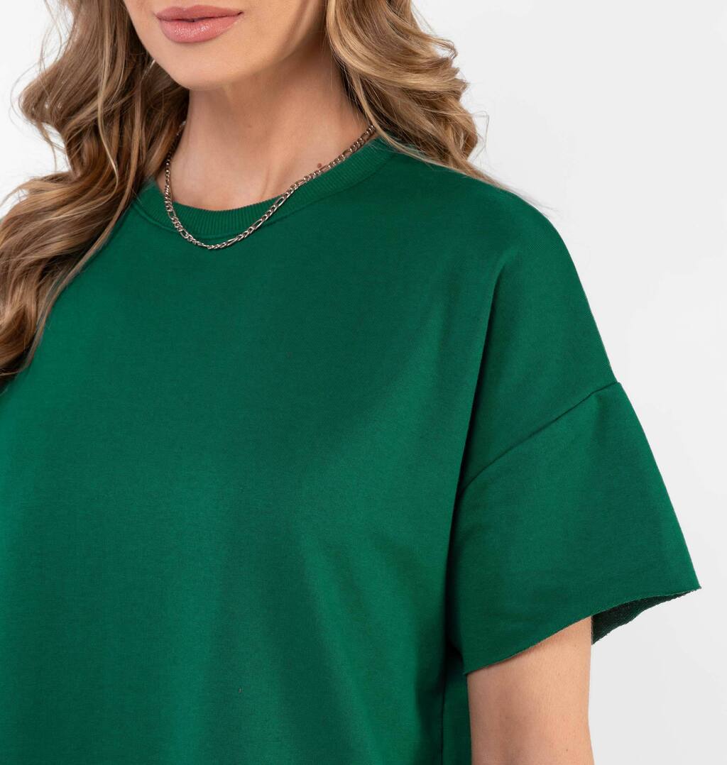 Vestido Curto Over De Moletinho