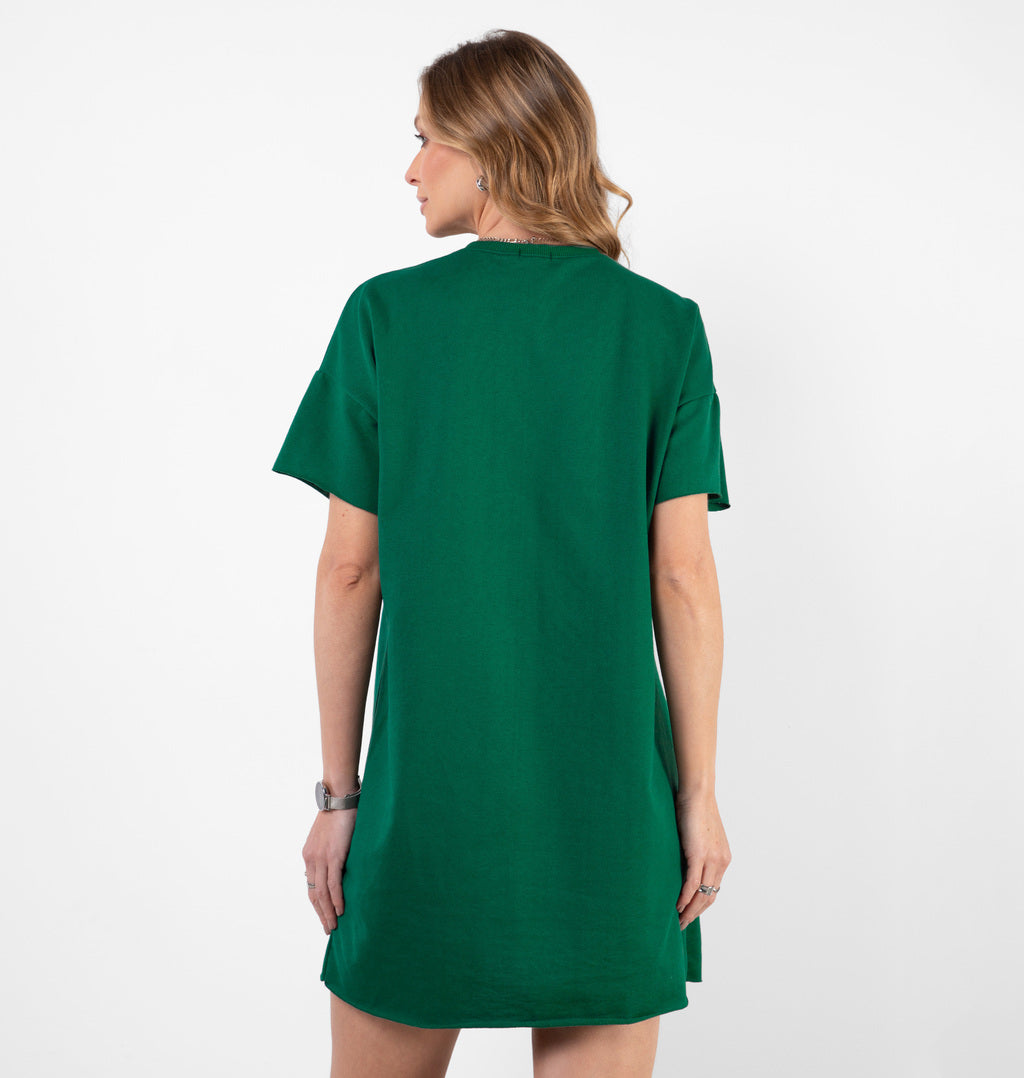Vestido Curto Over De Moletinho