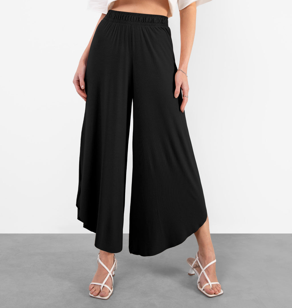 Calça Pantacourt Barra Arredondada