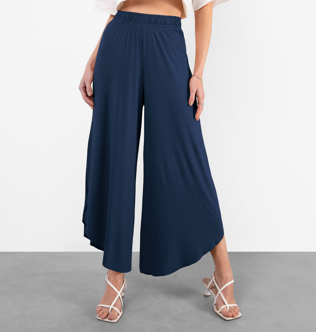 Calça Pantacourt Barra Arredondada