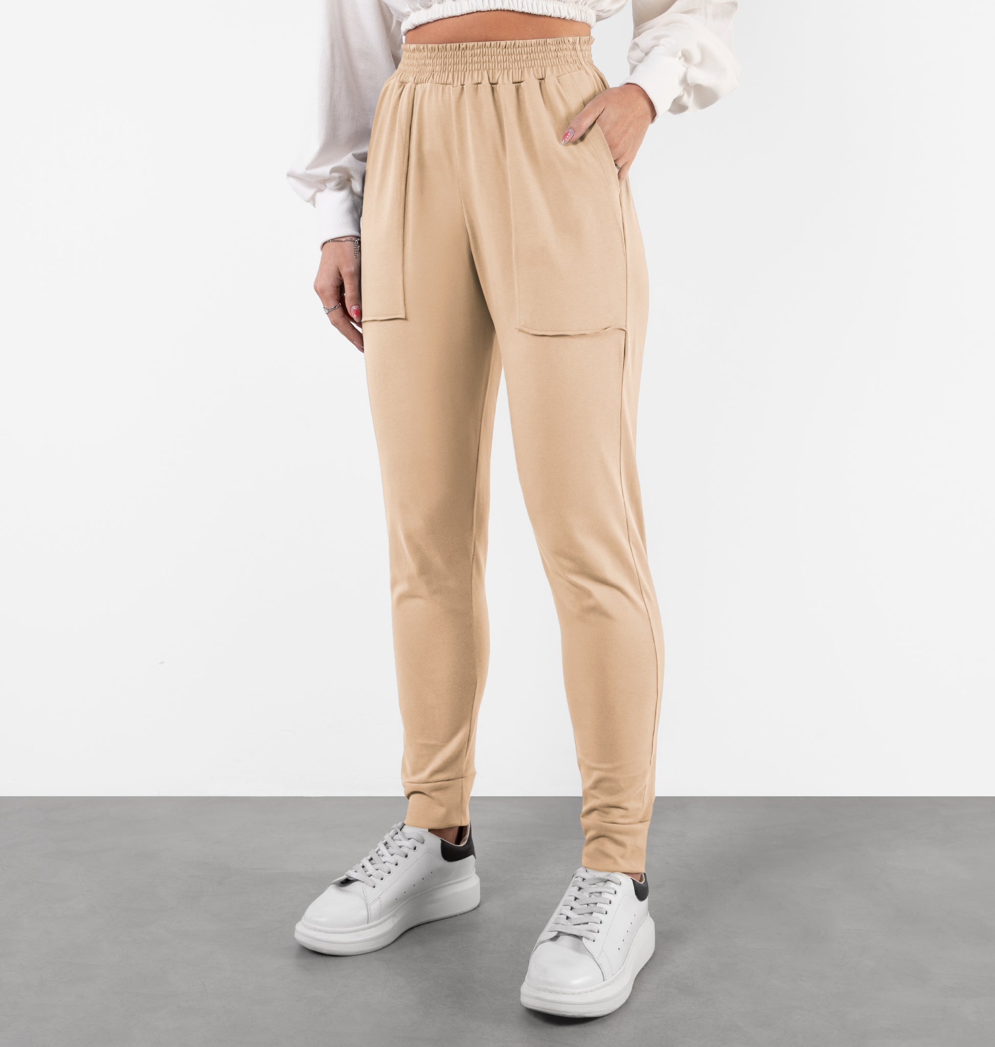 Calça Jogger Básica Meia Malha