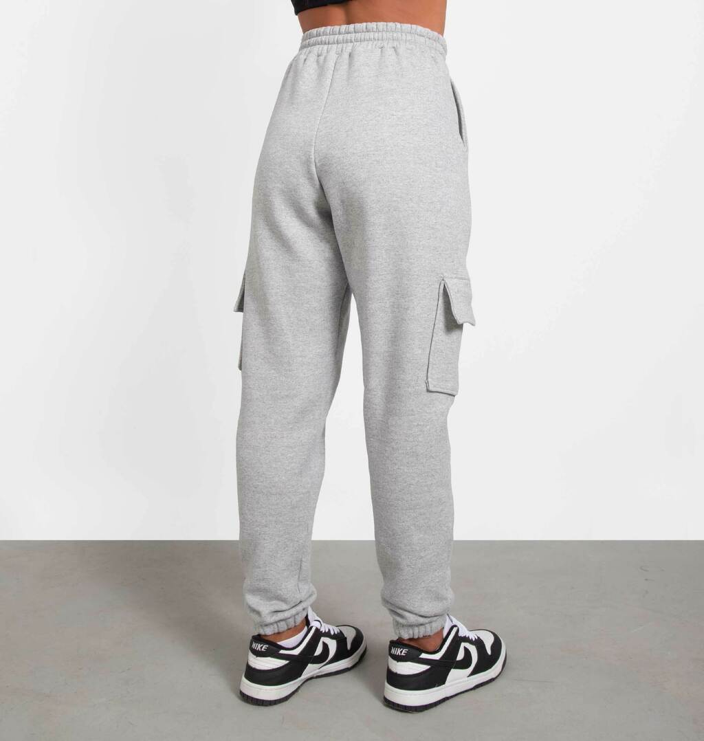 Calça Jogger Cargo De Moletom