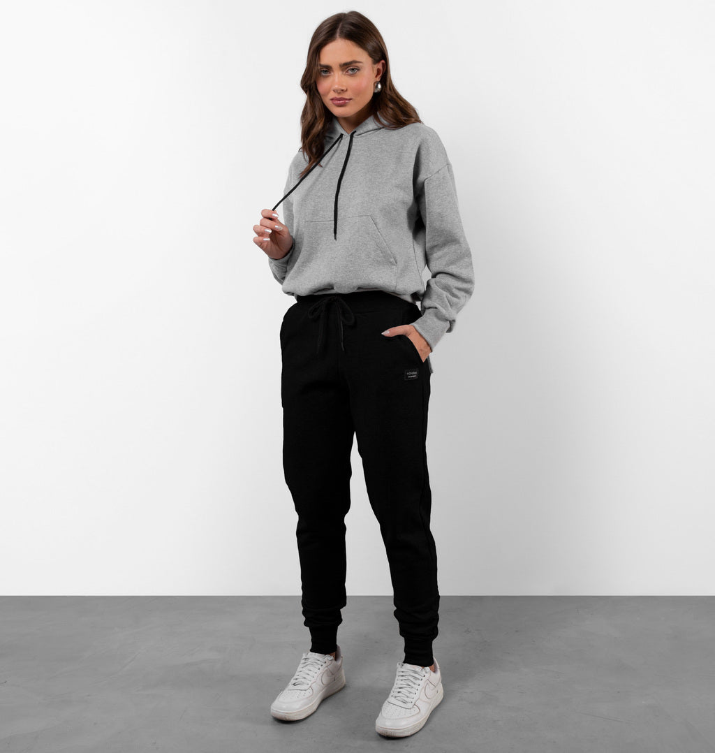Calça Básica Peluciada Com Bolso Posterior