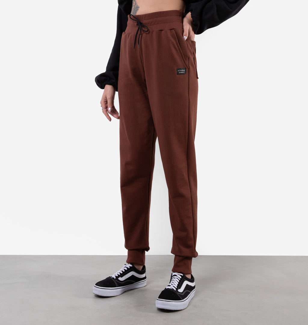 Calça Básica Peluciada Com Bolso Posterior