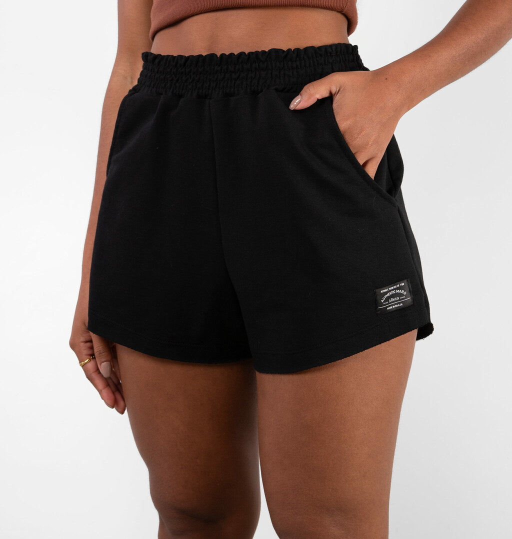 Short Barra Arredondada A Fio