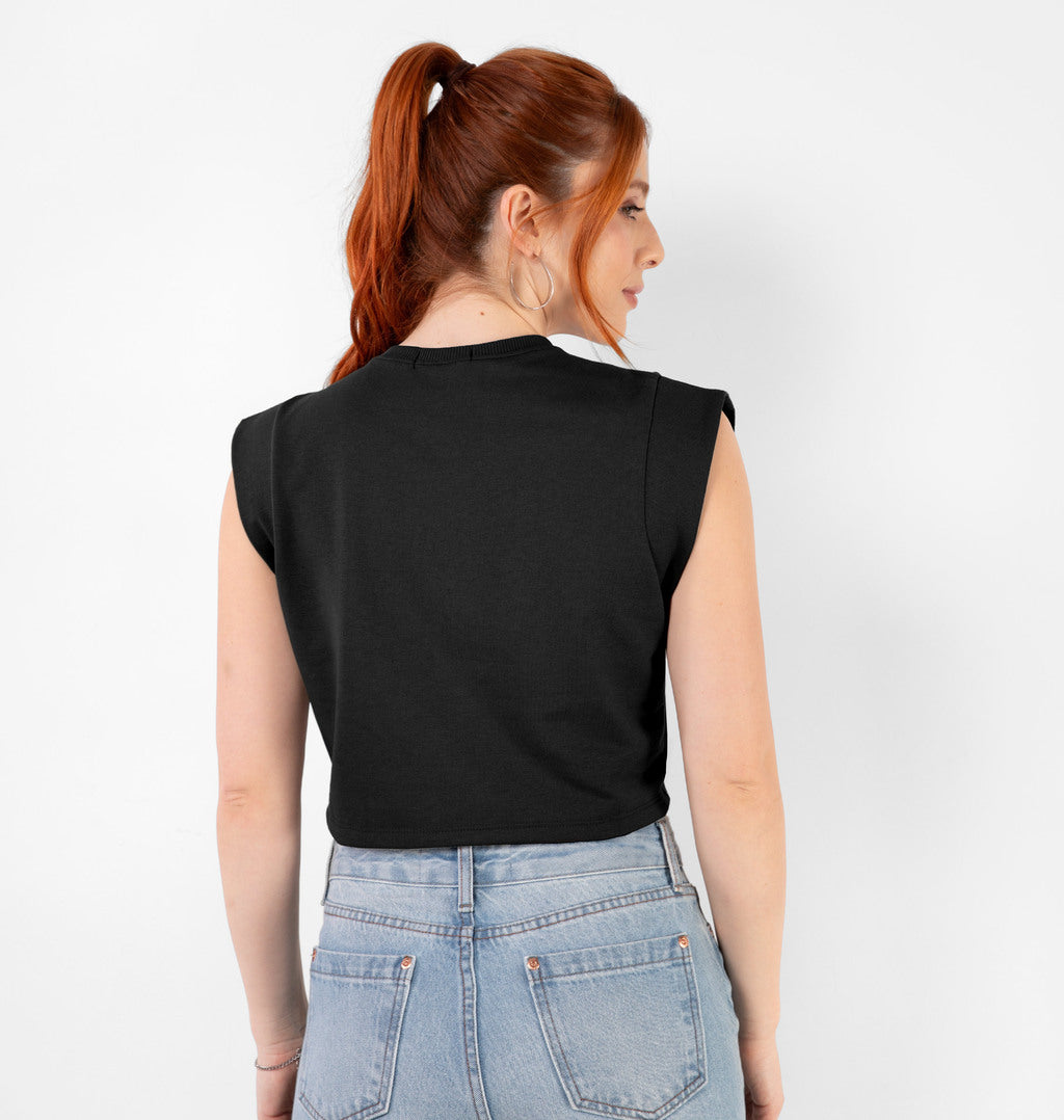 Cropped Básico Muscle Tee