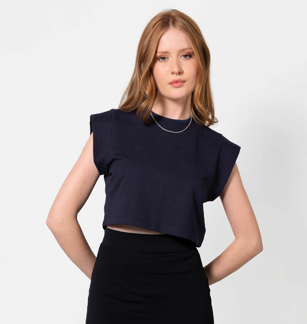 Cropped Básico Muscle Tee