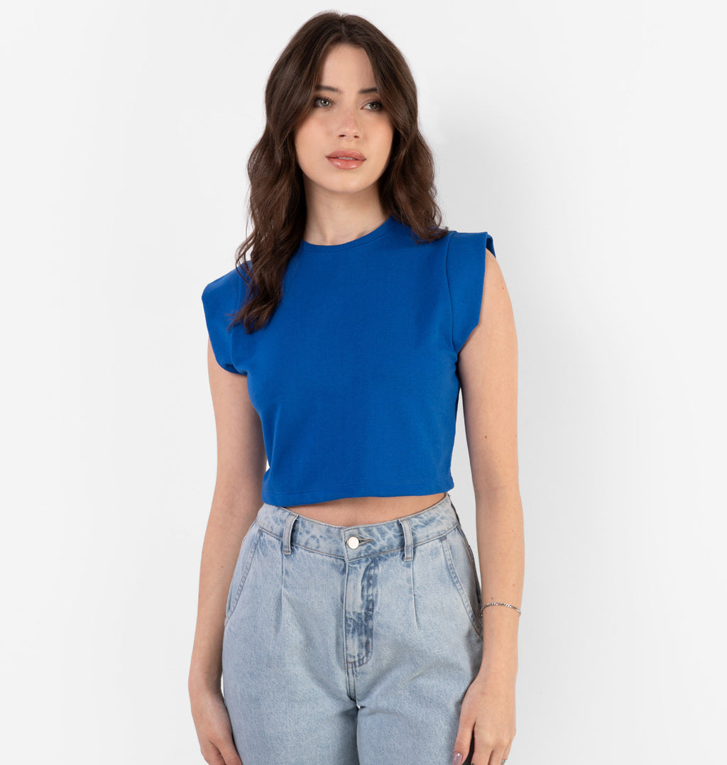 Cropped Básico Muscle Tee