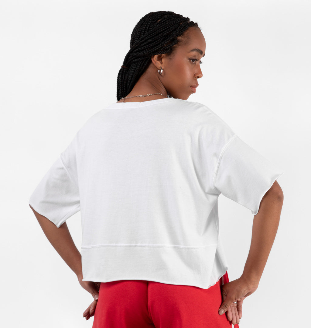 T-shirt Meia Malha A Fio