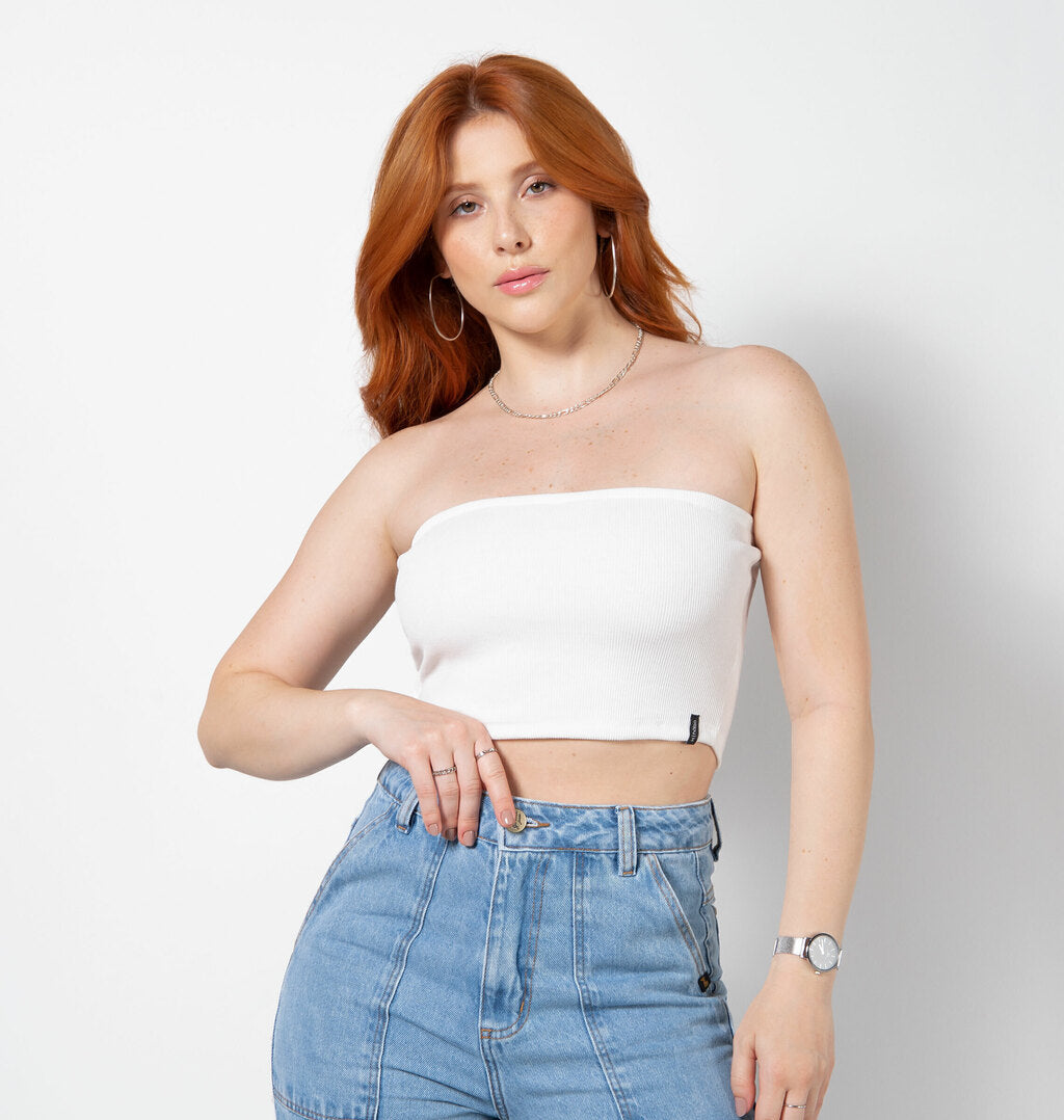 Cropped Tomara Que Caia Canelado