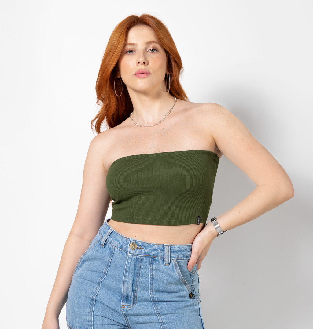 Cropped Tomara Que Caia Canelado
