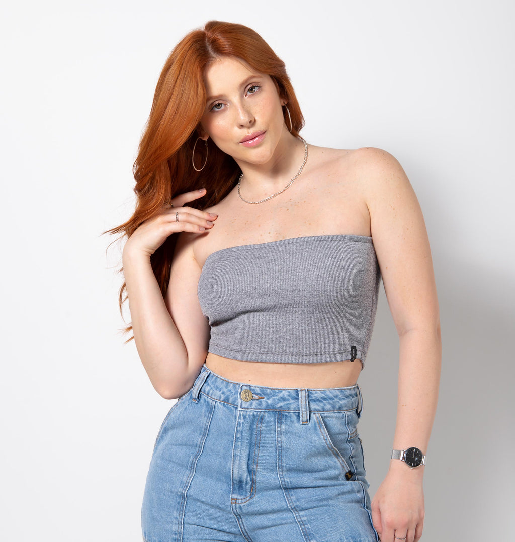 Cropped Tomara Que Caia Canelado
