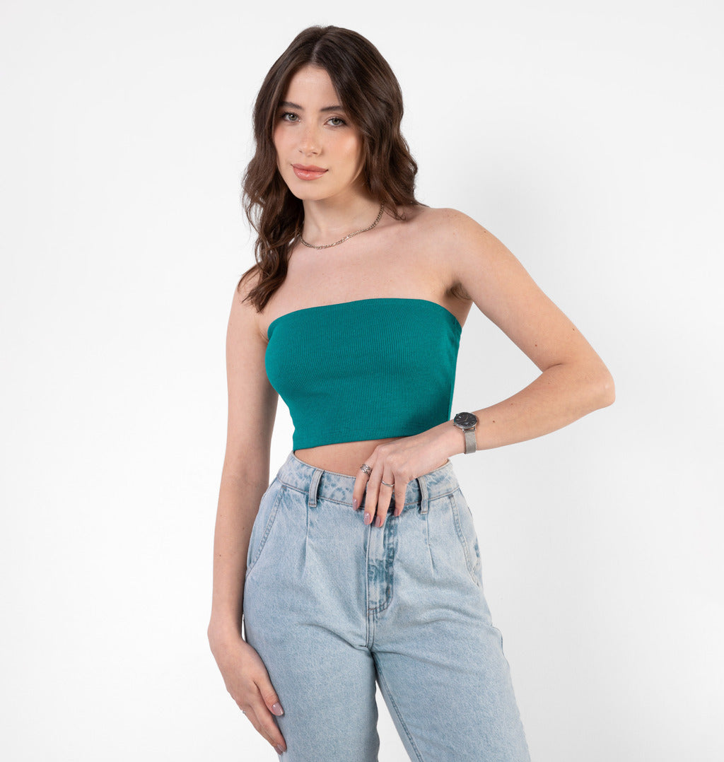 Cropped Tomara Que Caia Canelado